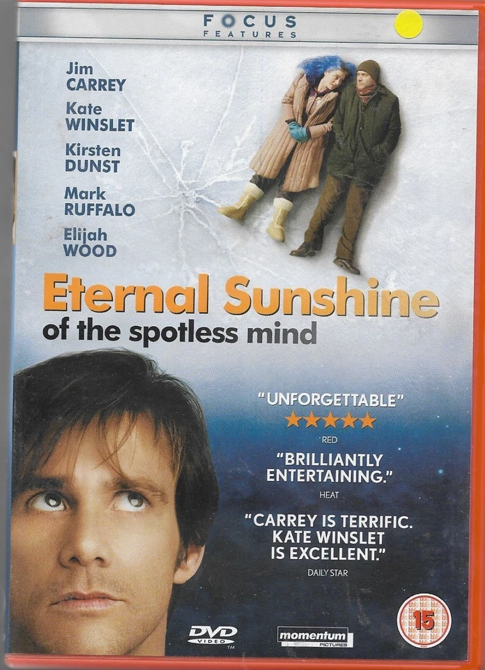 Eternal Sunshine Of The Spotless Mind DVD POSTED 48 HOURS TRACKED - Image 1 of 2