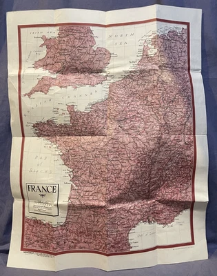 Map of France by US. Government Printing Office, 1944 - Image 1 of 4
