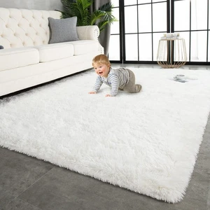Super Soft Shaggy Rugs Fluffy Carpets 3x5 Feet, Indoor Modern Plush Area Rugs... - Picture 1 of 9