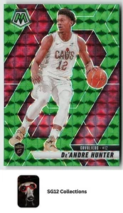 2024-25 Panini Mosaic #86 De’Andre Hunter Green Mosaic Cleveland Cavaliers - Picture 1 of 2