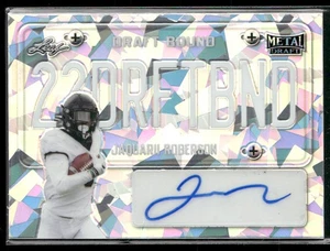 Jaquarii Roberson Auto AU,/25 2022 Leaf Metal Draft Wake Forest Demon Deacons - Picture 1 of 2