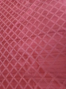 Lenox Lorbeerblatt Preiselbeere Rot Tischdecke Groß 138" x 69" Top Zustand - Bild 1 von 5