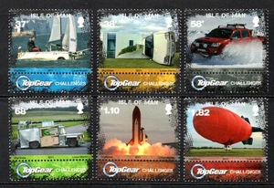 Isle of Man 2011 Top Gear Challenges cars set SG 1706-1711 MNH mint - Picture 1 of 1