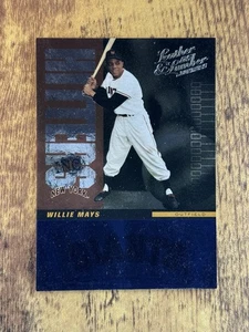 2005 Donruss Leather & Lumber Hitters Inc /2000 Willie Mays #HI-25 HOF - Bild 1 von 2