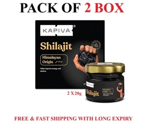 2X NEU KAPIVA HIMALAYA SHILAJIT HARZ 20g, REICH AN FULVOSÄURE - 100% REIN - BIOLOGISCH - Bild 1 von 21
