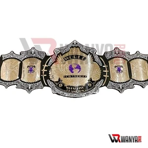 Wing Eagle World Heavyweight Champion Belt Undertaker Replica Adult 2mm Brass - Picture 1 of 6