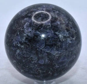 2,1 Zoll tiefblaue Iolith-Kugel poliert Edelstein Kristall Mineral Kugel Indien (1 Stück) - Bild 1 von 9