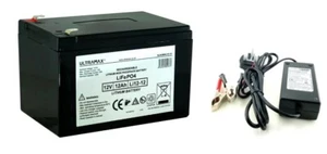 RBC4 Replacement Battery RBC 4 for APC 650 etc UPS - Ultramax 12v 12Ah LITHIUM - Picture 1 of 12