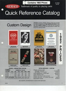 1982 Gemaco Quick Reference Catalog - Picture 1 of 2