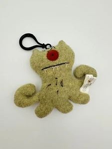 Ugly Dolls Plush Target Chest Hair One Eyed Keychain Clip Charm Sun Min Kim 2004 - Picture 1 of 11