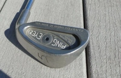 NICE Ping Eye2 5 Iron Black Dot - ZZ Lite Stiff Steel Shaft - RH - 39” - Image 1 of 4