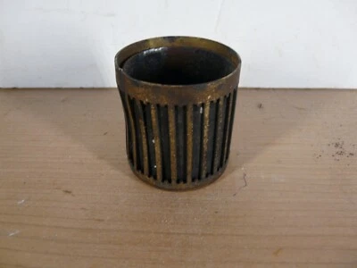 Tudor Revival, Brass Plated Sconce Sleeve--VINTAGE - Imagem 1 de 2