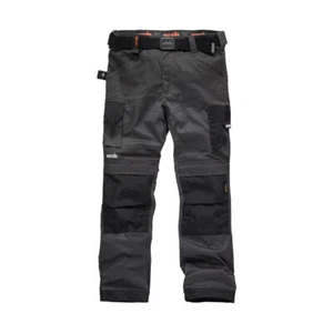 Pantalones de trabajo elásticos con bolsillos cargo Scruffs Pro Flex para hombre Cordura - Imagen 1 de 2