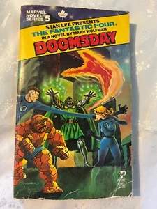 Fantastic Four Doomsday - Serie de novelas Marvel #5 - Marv Wolfman - GRAN FORMA - Imagen 1 de 7
