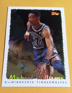 1994-95 Topps Spectlight #139 Micheal Williams - Timberwolves - Bild 1 von 2