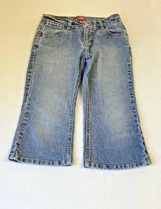 Girls size 7 Levis bluejeans, Levis Jeans for Girls, medium wash denim, 5 pocket - Picture 1 of 10