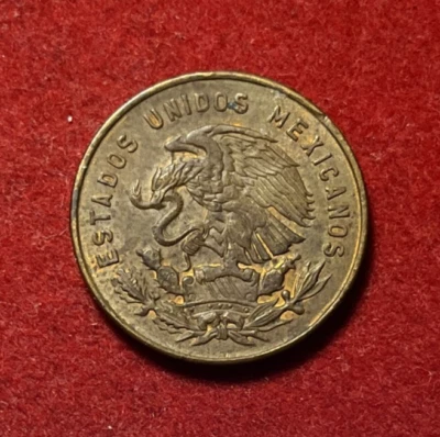Moneda de latón México 5 centavos 1964 KM#426 T6247 Foto 1 de 2