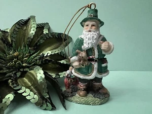 Irish Father Christmas Figurine Ireland 1995 International Santa Claus SC16 - Picture 1 of 2