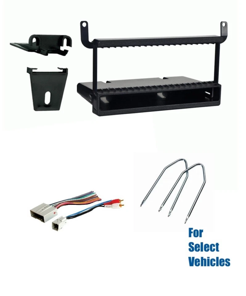 Kit de instalación de radio estéreo para automóvil 1 Din herramienta de arnés de cables para algunos Ford Mercury Foto 1 de 1
