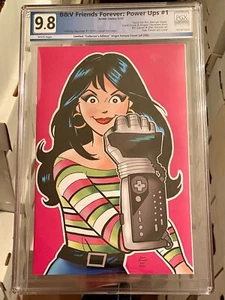 Betty Veronica Friends Forever Power-Ups 1 PINK Infinity Gauntlet Homage PGX 9.8 - Picture 1 of 10