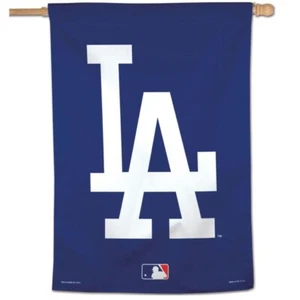 LOS ANGELES DODGERS 28"X40" HOUSE FLAG WALL BANNER MLB LICENSED WINCRAFT - Picture 1 of 1
