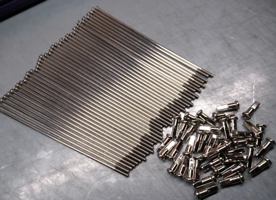 Radios rueda delantera 21" acero inoxidable bmw r80g/s 200mm x 4mm Foto 1 de 4