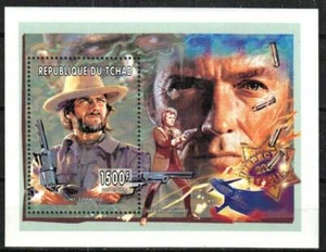 Tschad Briefmarke 670 - Clint Eastwood - Bild 1 von 1