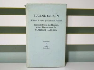 Eugene Onegin: A Novel in Verse by Aleksandr Pushkin! Volume 4 HC/DJ Book - Imagen 1 de 5