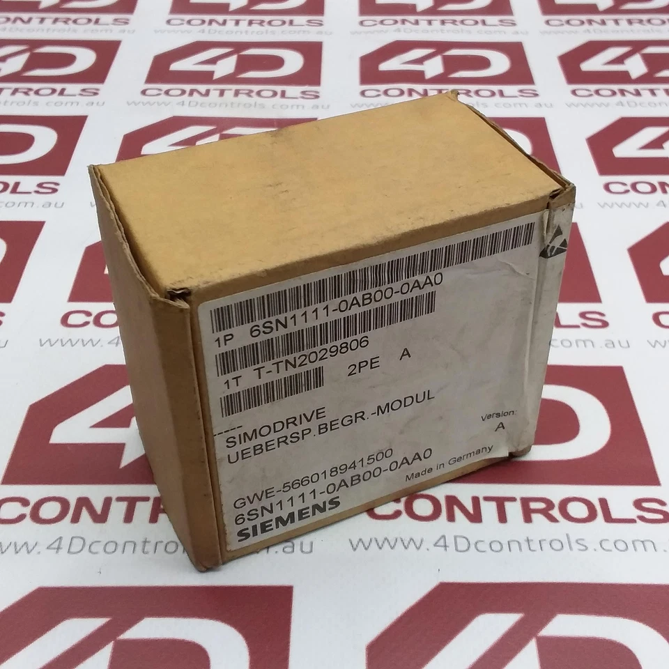 6SN1 111-0AB00-0AA0 | Siemens | SIMODRIVE 611| Arrester, Sealed (NSS) - Image 1 of 1