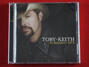 Toby Keith 35 Biggest Hits 2-CD You Shouldnt Kiss Me Like This Whiskey Girl New - Picture 1 of 2