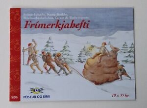 Iceland 1996 SG873 H35 - 10 x 35kr Christmas Booklet, Complete