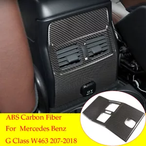 Carbon Fiber Rear Air Vent Outlet Trim For Benz G Class W463 G350 G55/63 2007-18 - Foto 1 di 12