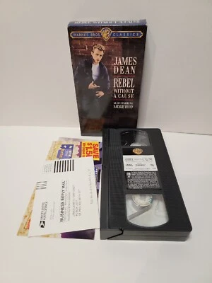 Rebel Without a Cause (VHS, 1996, Warner Brothers Classics) James Dean - Image 1 of 4