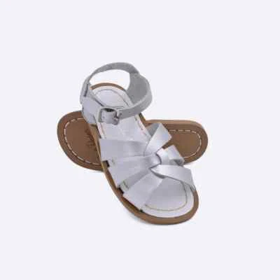 Salt Water Sandals The Original 812 Series Sandal - Silver - Toddler Size 6 - Image 1 of 4