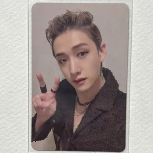 Bang Chan Stray Kids Oddinary Photocard PC Black Outfit Trading Card SKZ - Picture 1 of 2