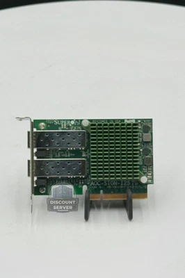 Super Micro Computers Dual-Port 10GbE SFP+ Controller AOC-STGN-I2S LP - Image 1 of 4