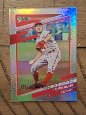 2021 Panini Donruss Тревор Бауэр No204 сезон Stat Line /159 - Изображение 1 из 2