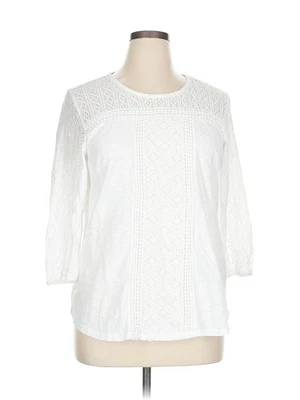 Blusa SONOMA life + style feminina branca manga 3/4 GG - Imagem 1 de 4