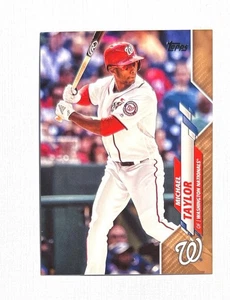Michael Taylor ~ Topps 2020 ~ Oro 1386/2020 #581 - Imagen 1 de 2