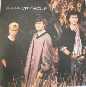 **A-HA CRY WOLF/MAYBE,MAYBE 7" 45 rpm SINGLE IN VERY GOOD CONDITION.** - Imagen 1 de 4