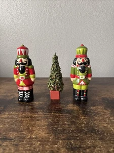 Salero y pimentero cascanueces de Navidad - Imagen 1 de 9