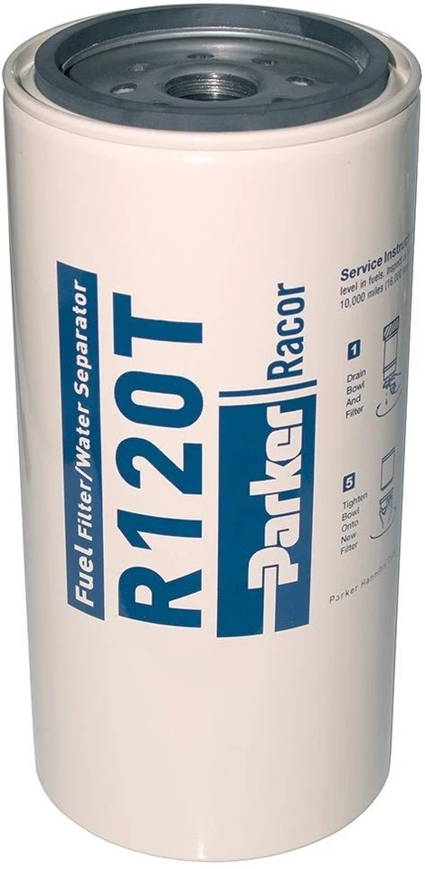 PARKER RACOR SPIN-ON FUEL FILTER ELEMENT R120T - Image 1 of 1