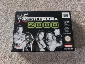 N64 WWF WRESTLEMANIA 2000 EN CAJA CON INSTRUCCIONES - Imagen 1 de 11
