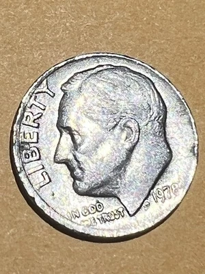 Dime – 1978 Large Off Set Error (Both Sides). $299 - Image 1 of 2