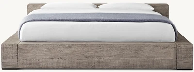 Cama plataforma Monterey Restoration Hardware, Queen Foto 1 de 4