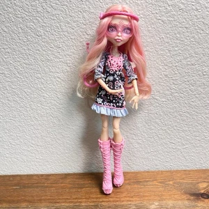 Monster High Frights Cámara Acción Hauntlywood Viperine Gorgon Muñeca Usada 2013 - Imagen 1 de 8