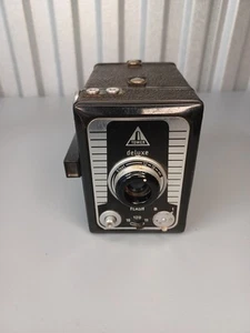 Art Deco Tower 7 120 Roll Film Box Camera by Sears Roebuck - Vintage - Picture 1 of 11