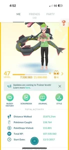 pokemon go acc with Shundo Kyogre - Picture 1 of 23