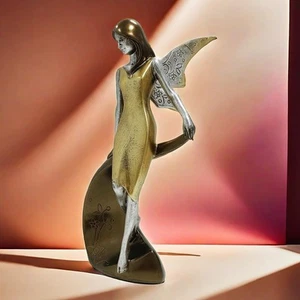 Flower Fairy Sculpture Resin Home Table Ornaments Angel Miniature Wedding - Picture 1 of 9