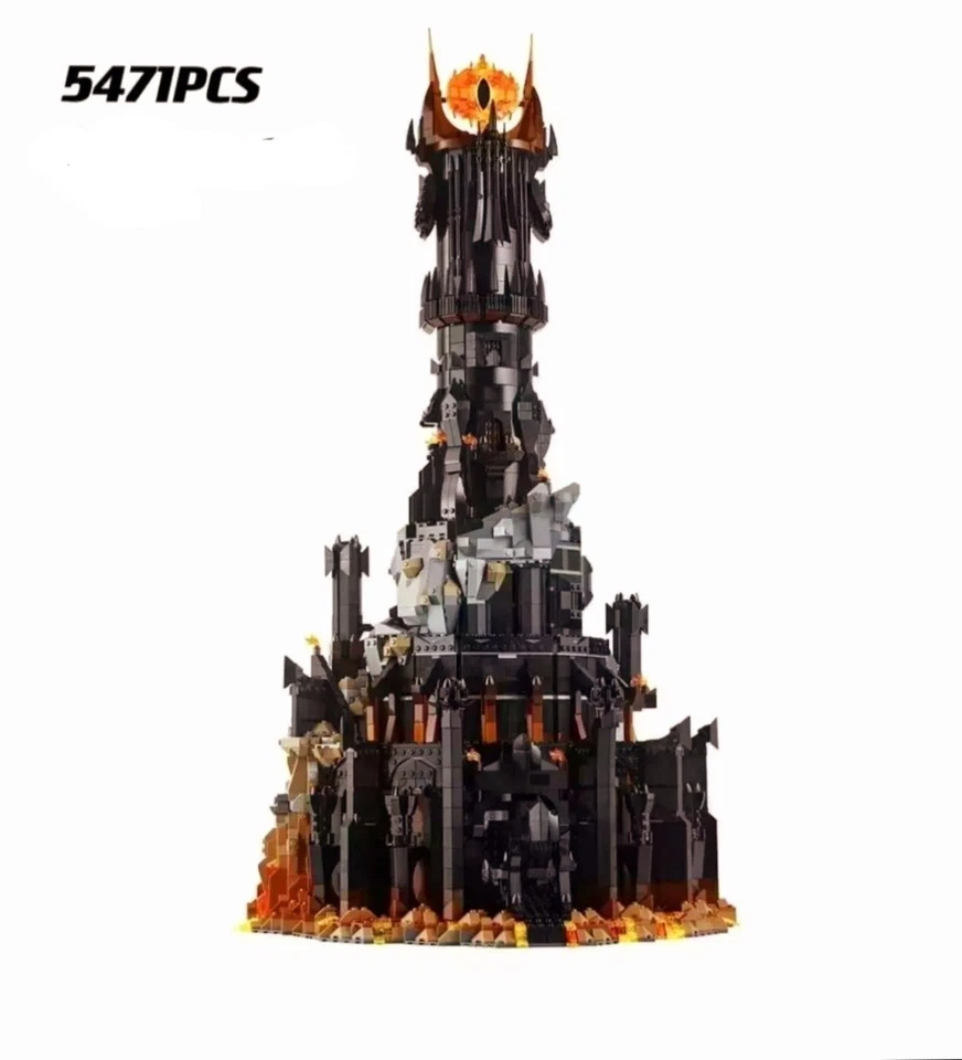 The Lord of the Rings Tower of Barad-dûr Building Set – 5471 Pieces NO BOX - Image 1 of 4